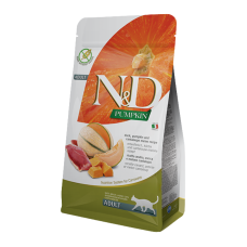 Farmina N&D Grain Free Pumpkin Duck & Cantalupe Adult Cat Беззерновий сухий корм з качкою та гарбузом для дорослих котів 5кг