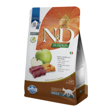 Farmina N&D Grain Free Pumpkin Venison & Apple Adult Cat Беззерновий сухий корм з олениною гарбузом та яблуком для дорослих котів 300г
