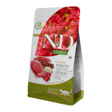 Farmina N&D Quinoa Urinary Duck & Cranberry Adult Cat Беззерновий сухий корм з качкою кіноа журавлиною та ромашкою для дорослих котів для профілактики сечокам'яної хвороби 5кг