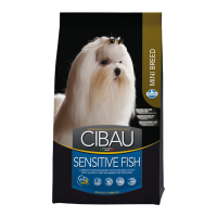 Farmina Cibau Sensitive Fish Adult Mini Сухий корм з рибою для дорослих собак дрібних порід з чутливим травленням 2,5кг