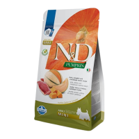 Farmina N&D Grain Free Pumpkin Duck & Cantaloupe Adult Mini Беззерновий сухий корм з качкою гарбузом та динею для дорослих собак дрібних порід 2кг