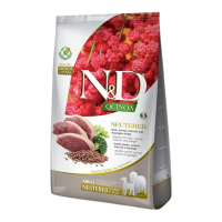 Farmina N&D Quinoa Duck Broccoli & Asparagus Neutered Adult Medium & Maxi Сухий корм з качкою кіноа та броколі для дорослих стерилізованих собак середніх та великих порід 12кг
