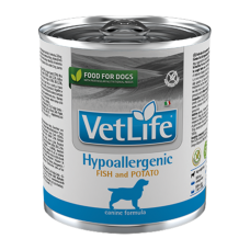 Farmina Vet Life Hypoallergenic Dog Fish & Potato Дієтичний вологий корм з рибою та картоплею для собак при харчовій алергії 300г