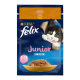 Felix Fantastic Junior Вологий корм з куркою для кошенят (в желе) 85г 26шт