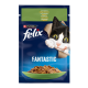 Felix Fantastic Вологий корм з кроликом для дорослих котів (в желе) 85г 26шт 