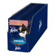 Felix Fantastic Вологий корм з лососем для дорослих котів (в желе) 85г 26шт