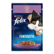 Felix Fantastic Вологий корм з ягням для дорослих котів (в желе) 85г 26шт