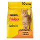 Friskies Сухий корм для дорослих котів з куркою та овочами 10кг