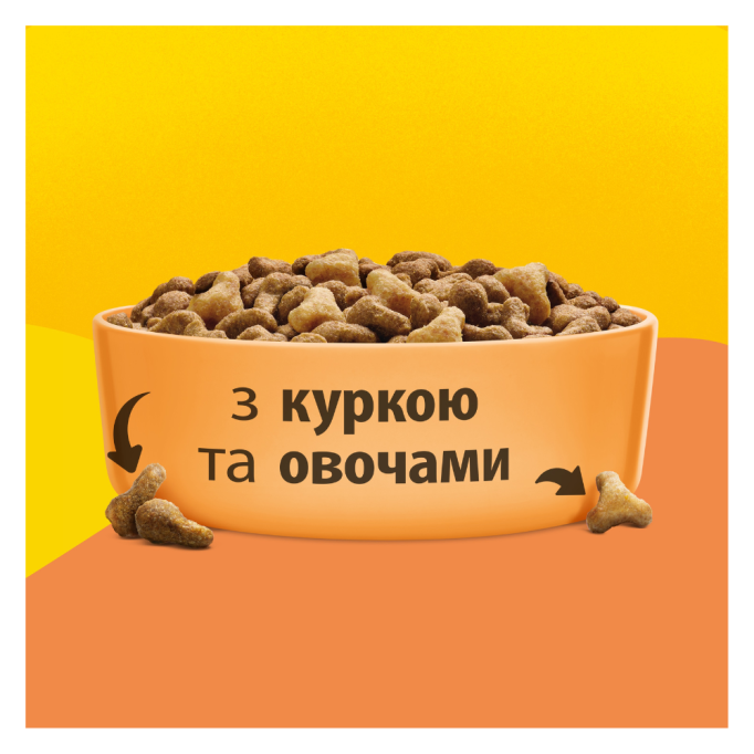 Friskies Сухий корм для дорослих котів з куркою та овочами 10кг