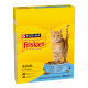 Friskies Сухий корм для дорослих котів з лососем та овочами 300г