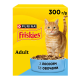 Friskies Сухий корм для дорослих котів з лососем та овочами 300г