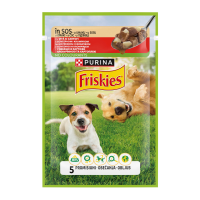 Friskies Adult Вологий корм з яловичиною для дорослих собак (в соусі) 85г 26шт