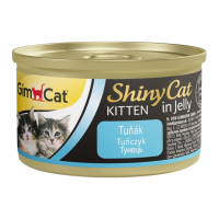 GimCat Shiny Kitten Вологий корм з тунцем для кошенят (в желе) 70г 24шт