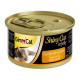 GimCat Shiny Cat Вологий корм з тунцем та куркою для дорослих котів (в желе) 70г 24шт