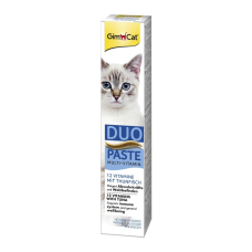 GimCat DUO PASTE Multi-vitamin 12 Vitamins with Tuna Мультивітамінна паста 12 вітамінів та тунець для дорослих котів 50г