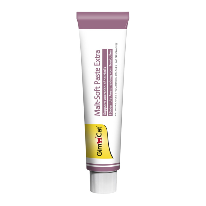 GimCat Every Day Malt-Soft Paste Extra Вітамінізована паста для виведення шерсті зі шлунку котів 20г
