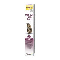 GimCat Every Day Malt-Soft Paste Extra Вітамінізована паста для виведення шерсті зі шлунку котів 20г
