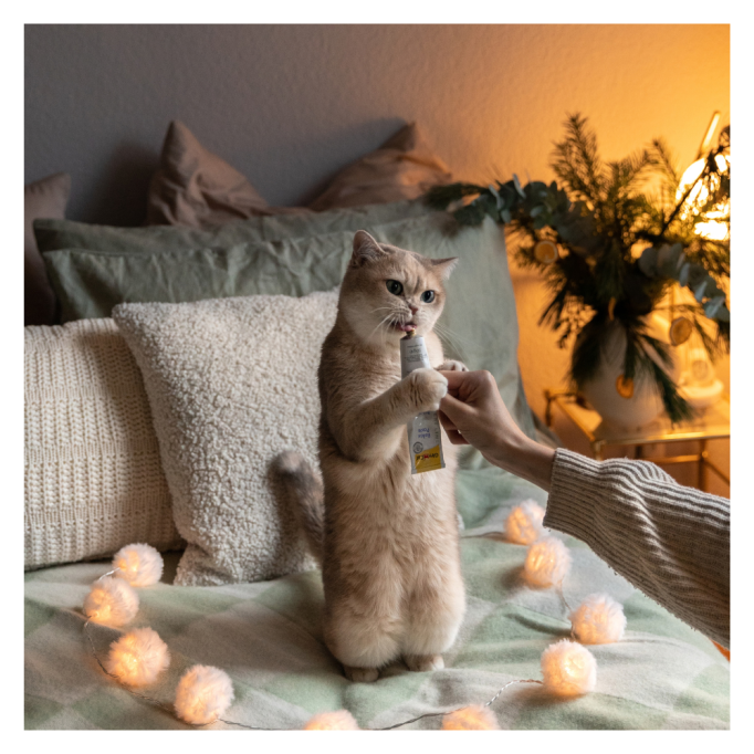 GimCat Expert Line Relax Вітамінізована паста для дорослих котів для подолання стресу та тривожних станів 50г