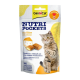 GimCat Nutri Pockets Вітамінізовані ласощі з сиром та таурином для здоров'я серця та зору 60г