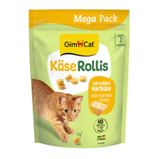 GimCat Kase Rollis Вітамінізовані ласощі таблетки з сиром для дорослих котів 425г