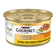 Gourmet Gold Соус Де-Люкс Вологий корм для дорослих котів з куркою (в соусі) 85г 12шт