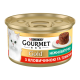 Gourmet Gold Ніжні биточки Вологий корм для дорослих котів з яловичиною та томатами (в желе) 85г 12шт
