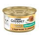 Gourmet Gold Ніжні биточки Вологий корм для дорослих котів з індичкою та шпинатом (в желе) 85г 12шт