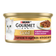 Gourmet Gold Подвійне задоволення Вологий корм для дорослих котів з качкою та індичкою (в соусі) 85г 24шт