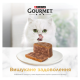 Gourmet Gold Вологий корм для дорослих котів з кроликом шматочки у паштеті 85г 24шт