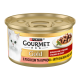 Gourmet Gold Шматочки у підливці Вологий корм для дорослих котів з лососем та курчам 85г 24шт