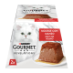 Gourmet Revelations Вологий корм для дорослих котів з яловичиною у підливі (мус) 57г 2шт