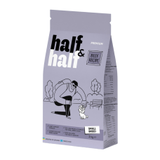 Half & Half Adult Small Beef Сухий корм з яловичиною для дорослих собак малих та мініатюрних порід 2кг