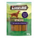 Adventuros Stripes Ласощі для дорослих собак, смужки, зі смаком оленини 90г