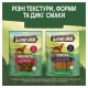 Adventuros Stripes Ласощі для дорослих собак, смужки, зі смаком оленини 90г