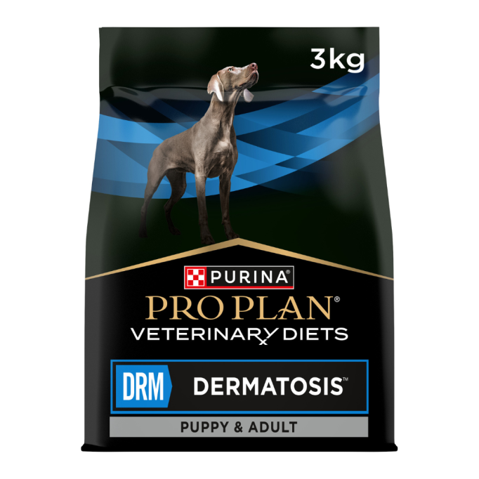 Purina Pro Plan Veterinary Diets DRM Dermatosis Дієтичний сухий корм для дорослих собак з проблемами шкіри 3кг