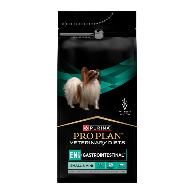 Purina Pro Plan EN Gastrointestinal Puppy & Adult Small & Mini Сухий дієтичний корм для цуценят та дорослих собак дрібних порід для усунення розладів травлення 1,5кг