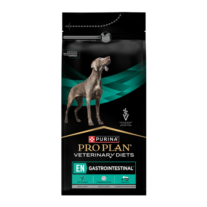 Purina Pro Plan Veterinary Diets EN Gastrointestinal Сухий дієтичний корм для дорослих собак та цуценят для усунення розладів травлення 1,5кг