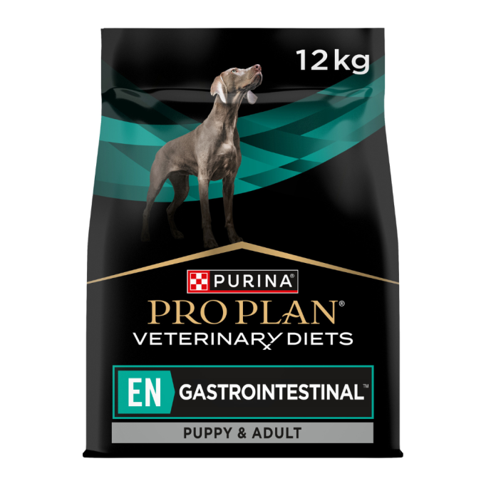 Purina Pro Plan Veterinary Diets EN Gastrointestinal Сухий дієтичний корм для дорослих собак та цуценят для усунення розладів травлення 12кг