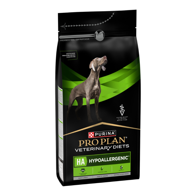 Purina Pro Plan Veterinary Diets HA Hypoallergenic Дієтичний сухий корм для лікування харчової алергії у собак будь-якого віку 1,3кг
