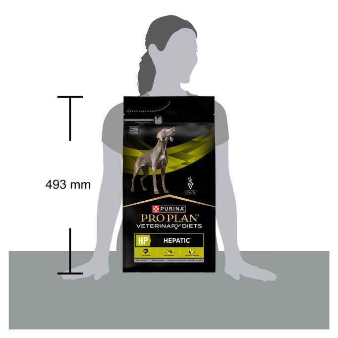 Purina Pro Plan Veterinary Diets HP Hepatic Дієтичний сухий корм для цуценят та дорослих собак для підтримання функції печінки 3кг