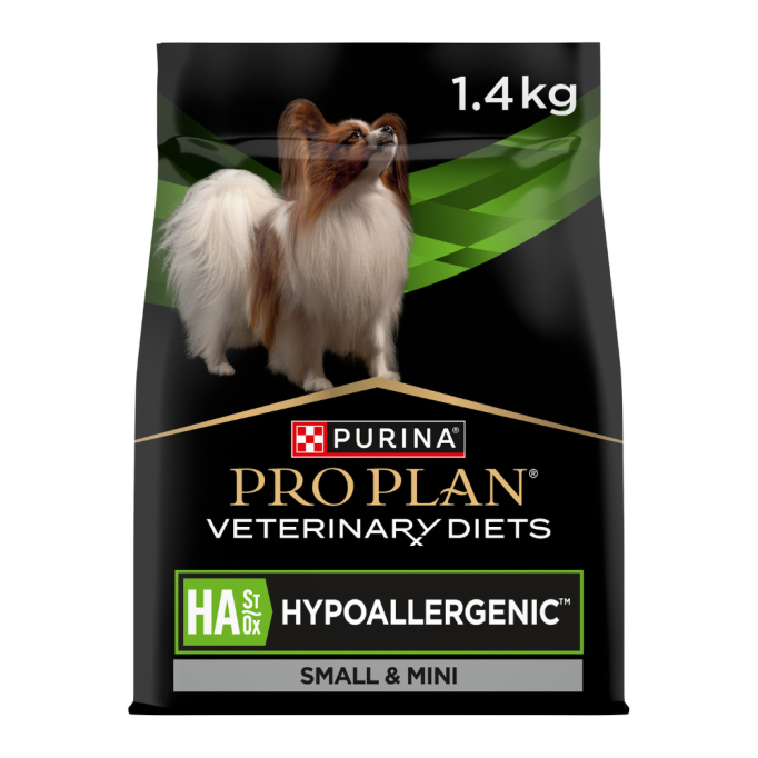 Purina Pro Plan Veterinary Diets HA St/Ox Hypoallergenic Puppy & Adult Small & Mini Дієтичний сухий корм для лікування харчової алергії у собак дрібних порід будь-якого віку 1,4кг