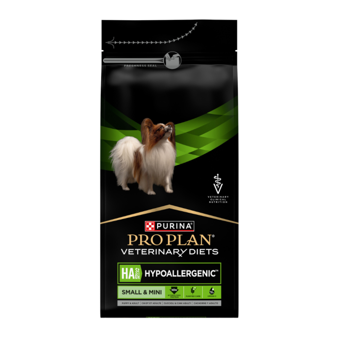Purina Pro Plan Veterinary Diets HA St/Ox Hypoallergenic Puppy & Adult Small & Mini Дієтичний сухий корм для лікування харчової алергії у собак дрібних порід будь-якого віку 1,4кг