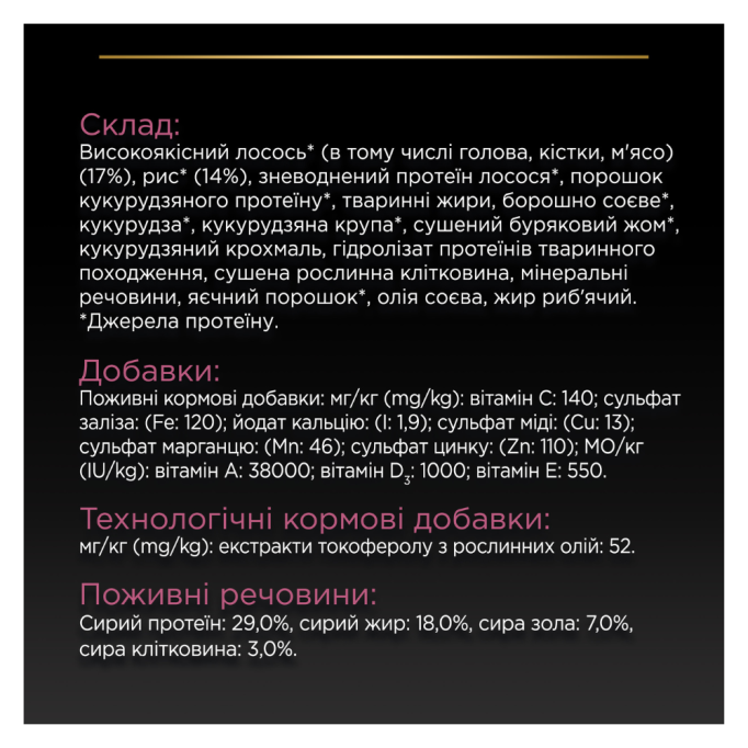 Purina Pro Plan Medium Adult Sensitive Skin Salmon Сухий корм з лососем для дорослих собак середніх порід із чутливою шкірою 14кг