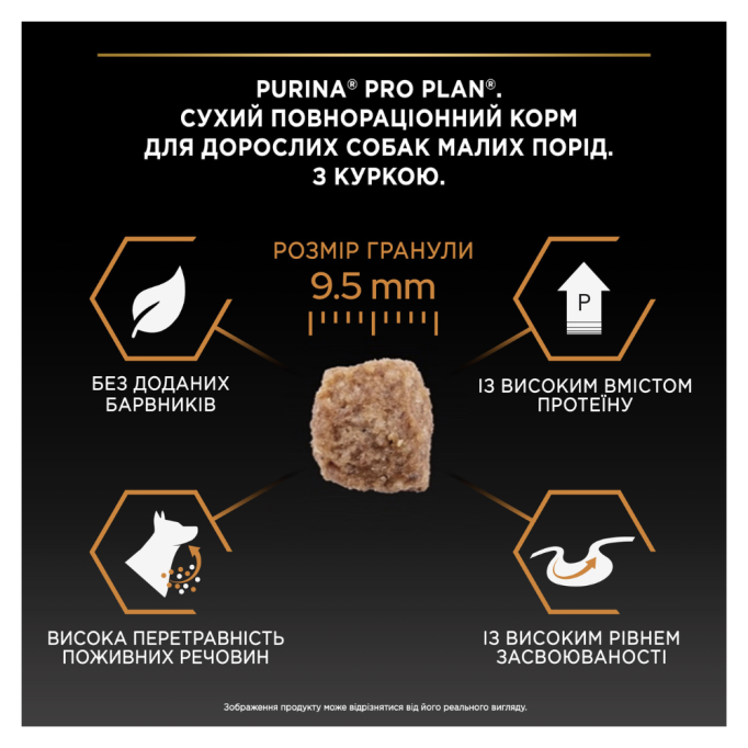 Purina Pro Plan Dog Adult Small & Mini Everyday Nutrion Сухий корм з куркою для дорослих собак малих і мініатюрних порід 3кг