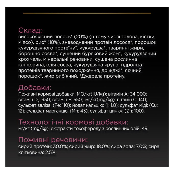 Purina Pro Plan Small&Mini Adult Sensitive Skin Salmon Сухий корм з лососем для дорослих собак малих порід із чутливою шкірою 3кг