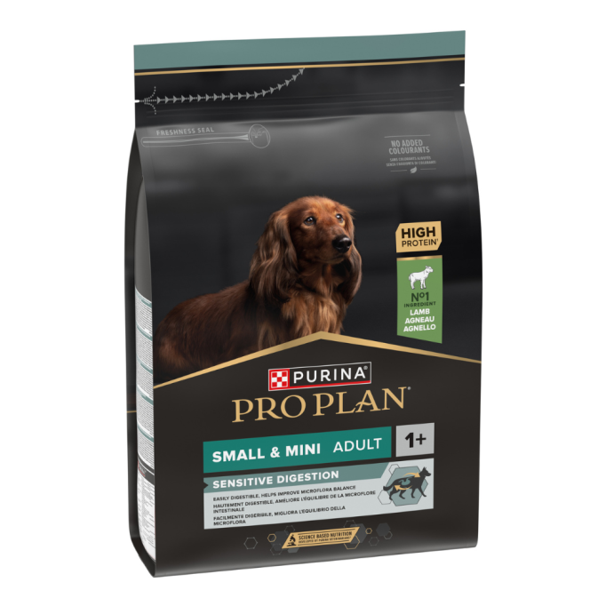 Purina Pro Plan Dog Adult Small & Mini Sensitive Digestion Lamb Сухий корм із ягням для дорослих собак малих порід із чутливим травленням 3кг
