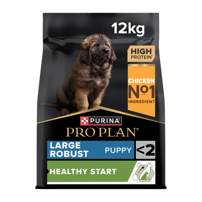 Purina Pro Plan Puppy Large Robust Healthy Start Сухий корм з куркою для цуценят і юніорів великих і гігантських порід 12кг