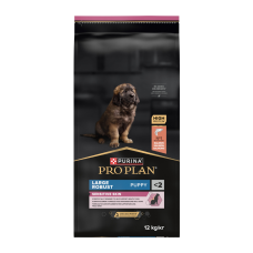 Purina Pro Plan Large Robust Puppy Sensitive Skin Сухий корм з лососем для цуценят великих порід масивної статури, з чутливою шкірою 12кг
