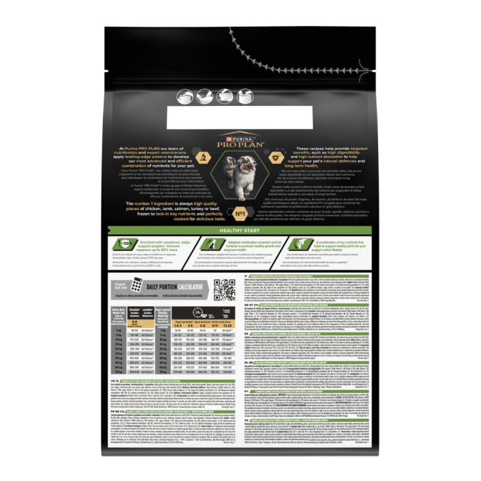 Purina Pro Plan Puppy Medium Healthy Start Сухий корм з куркою для цуценят середніх порід 12кг