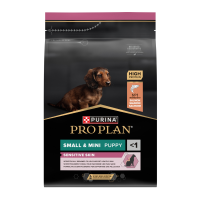 Purina Pro Plan Small&Mini Puppy Sensitive Skin Salmon Сухий корм з лососем для цуценят малих порід із чутливою шкірою 3кг